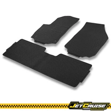 Fits 18-24 Chevy Equinox Floor Mats Carpets Liner Black Rubber All Weather