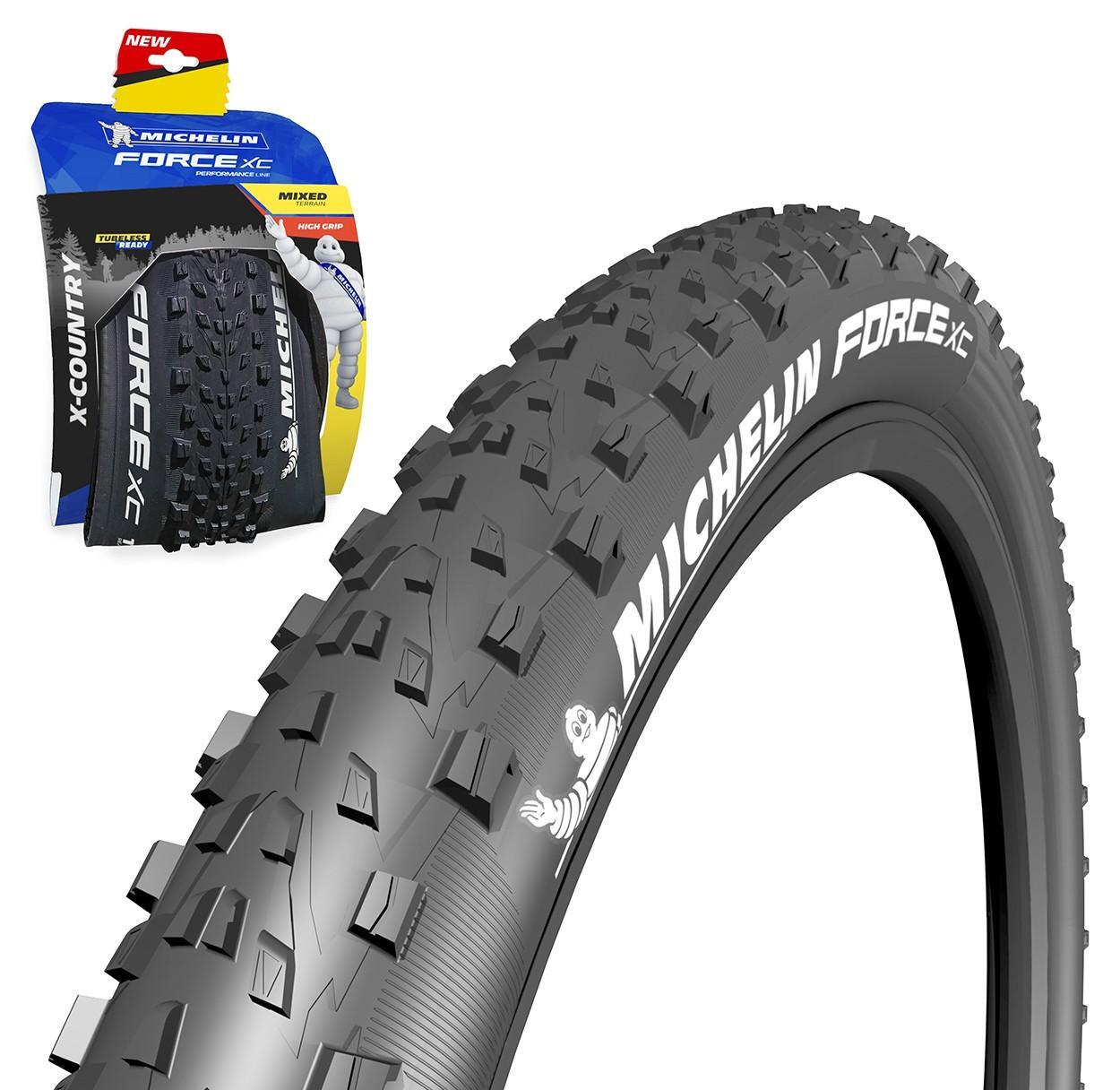 Pneu VTT 26 x 2.10 Michelin Force XC Tubeless Ready pneu souple cross-country XC