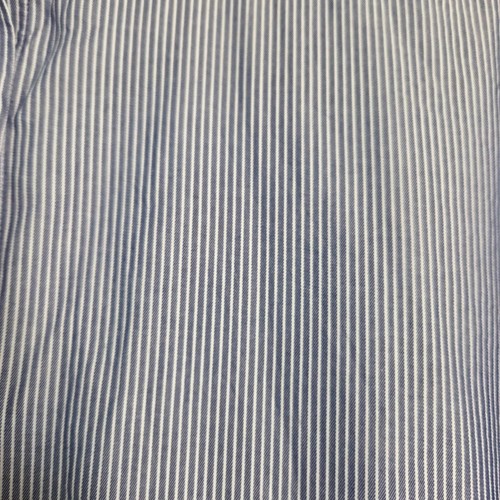 Uniqlo Button Up Tunic Shirt Dress Size L Blue Striped Oversized Coastal Preppy - Picture 5 of 11