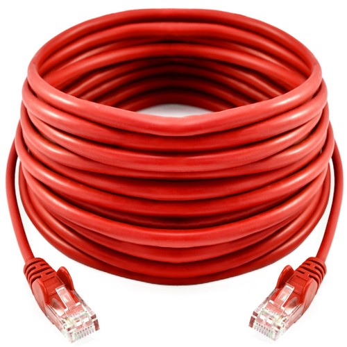 10m Extra Long Cable Network LAN PC Patch Lead Red