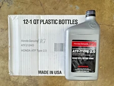 Genuine Honda/Acura Transmission Fluid ATF Type 2.0 - Case of 12 08200-9015