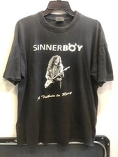 Vintage Shirt 90s Y2K Band Tour Rory Gallagher Sinner Boy Size L