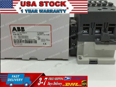 1PC ABB Contactor A50-30-11 A50 30 11 220VAC New in box free shipping