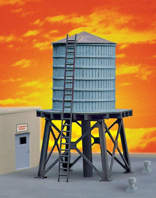 Walthers Cornerstone HO Wooden Water Tank pkg(3) Kit Each: 4 x 2-3/8in 933-3507