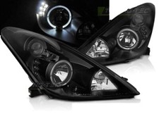 Scheinwerfer Paar Toyota Celica T230 99-05 Angel Eyes schwarz