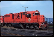 Original Rail Slide - DT&I Detroit Toledo & Ironton 218 Chicago IL 9-30-1983