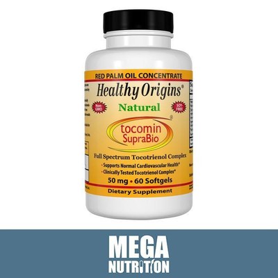 Healthy Origins Tocotrienole Tocomin SupraBio 50mg 60 Softgels | Antioxidans