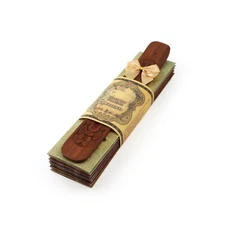 Flat Burner + 7 Harmony Incense Stick & Greeting Thank You For Being A Friend