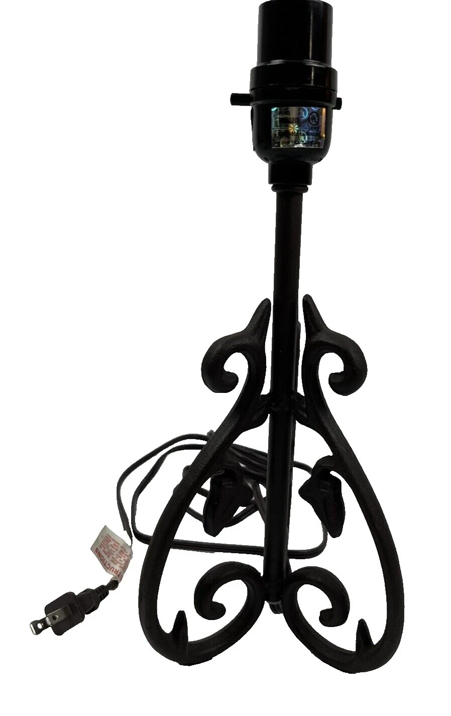 Lámparas de hierro forjado para cabañas