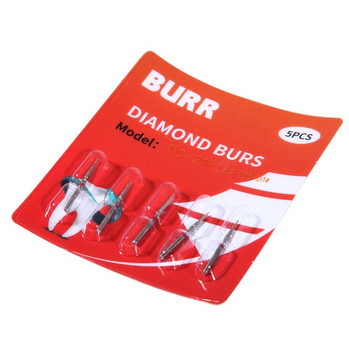 5 pcs Zahnarzt Diamant Bohrer Schleif Fräs Präparation Dental High speed Turbine - Bild 242 von 757