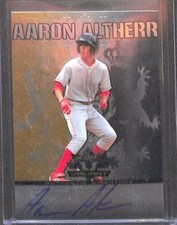 2011 Leaf Valiant Autograph #VA-AAi Aaron Altherr No 51 of 99