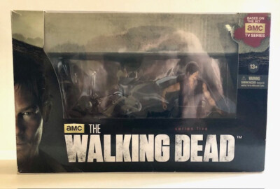 AMC The Walking Dead Series 5 DARYL DIXON CHOPPER BIKE Motorcycle Deluxe Box Set