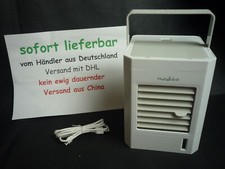 Luftk&uuml;hler Mini Air Cooler USB Tisch-Ventilator mit Tragegriff oder Ersatzfilter