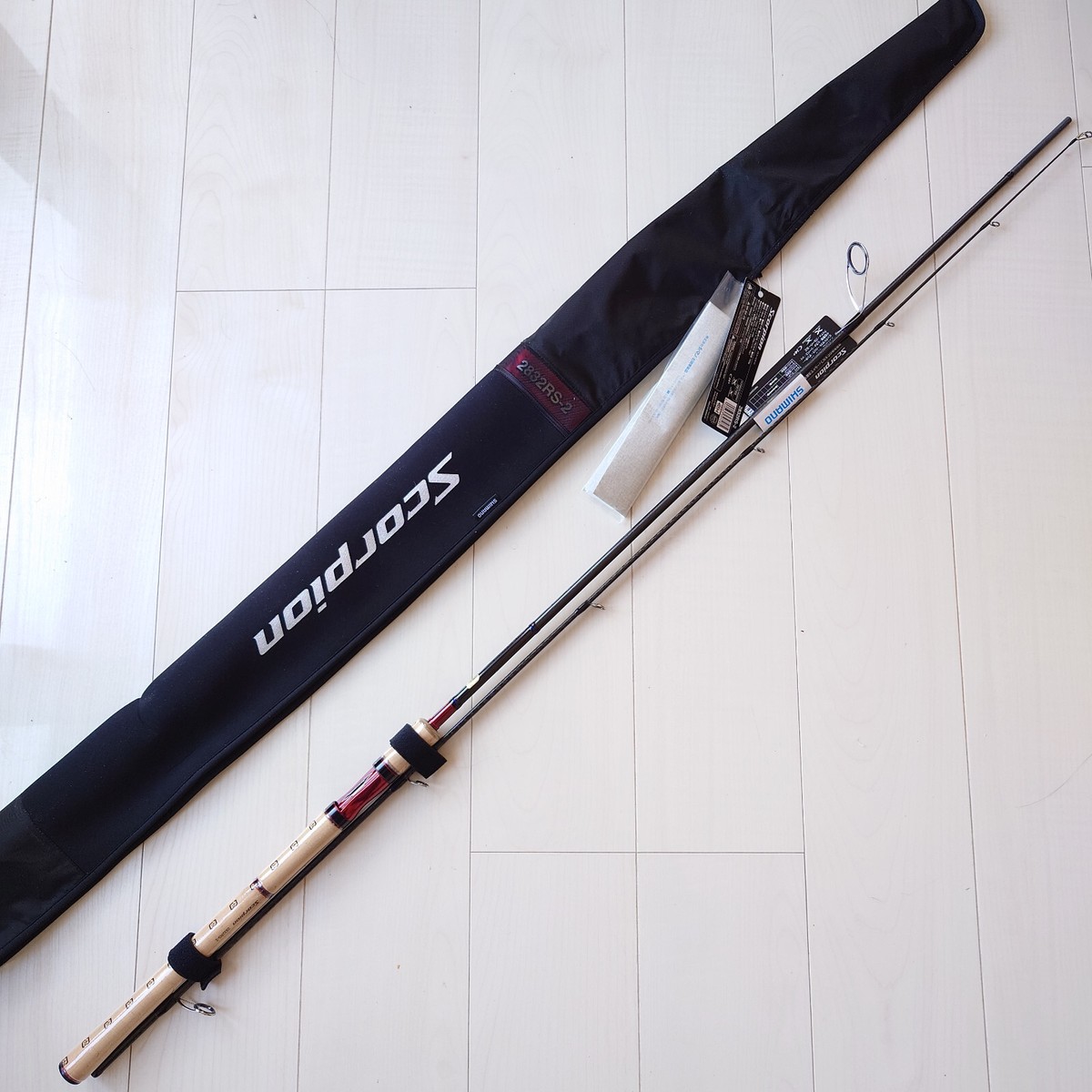 Shimano Scorpion 2832RS-2 Spinning Rod for Bass Free Shimano Scorpion 2832RS-2 Spinning Rod for Bass Free