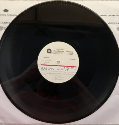 The Choir    Someone To Hold On To ; 1989 RARE 12'' TEST PRESSING