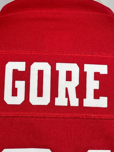 Frank Gore #21 San Francisco 49ers NFL Nike Red Home Game Jersey Women's MEDIUM - Picture 4 of 15
