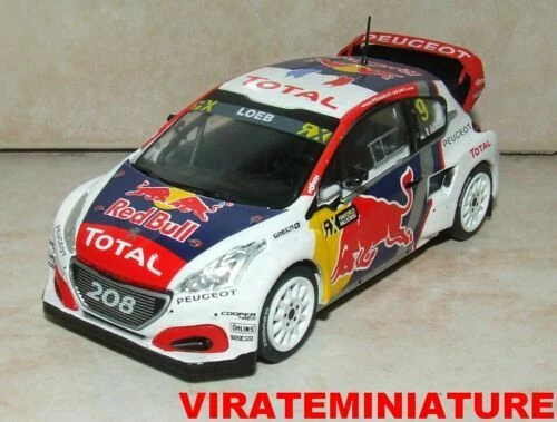 Véhicules miniatures multicolores Altaya Peugeot