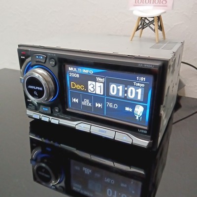 Alpine iXA-W404J 2DIN Digital Media Station Touchscreen USB iPod AUX Ships 1 Day