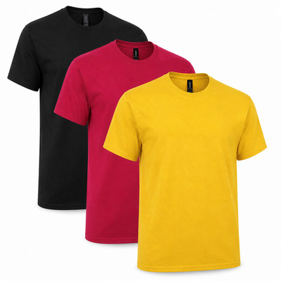 Gildan leichte Baumwolle Erwachsene T-Shirts 3er Pack Festival Team Essentials
