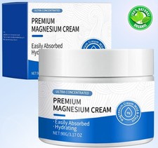 Magnesium Cream for Pain and Muscle Tension - Magnesium Chloride Cream - Topical