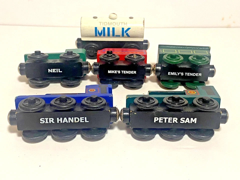 LOTE DE MOTORES DIÉSEL DE MADERA TOOMAS THE TRAIN # 108 - MOTORES Y LICITACIONES Foto 4 de 4