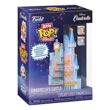 Disney Bitty POP! Display Expositor con 2 Figuras de vinilo Castillo de Cenicien