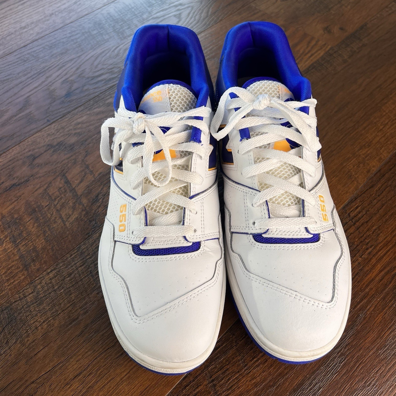 New Balance 550 Lakers Pack Purple White Size 11.5 Men’s Shoes Sneakers thumbnail 3