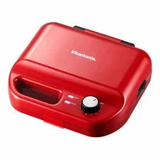 Vitantonio Waffle & Hot Sand Baker VWH-50-R 2 Types Of Baking #97 From Japan