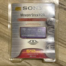 Sony Memory Stick PRO 512MB MagicGate Class 1 Memory Card MSX-512S