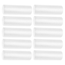 10 Pcs Decorative Craft Supplies Cylinder Shape Foam Blocks Architectural Model