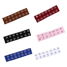 Punk Rock Style Headband Hairband With 14 Metal Eyelets For Men And Women