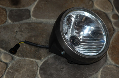 ROYAL ENFIELD HIMALAYAN 411 SCHEINWERFER GEHÄUSE 587376/A Schwarz /  BLOWOUTSALE