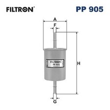 Kraftstofffilter für Opel Astra G F70 T98 F35 Combo 71 Tour Corsa B S93 | 24639