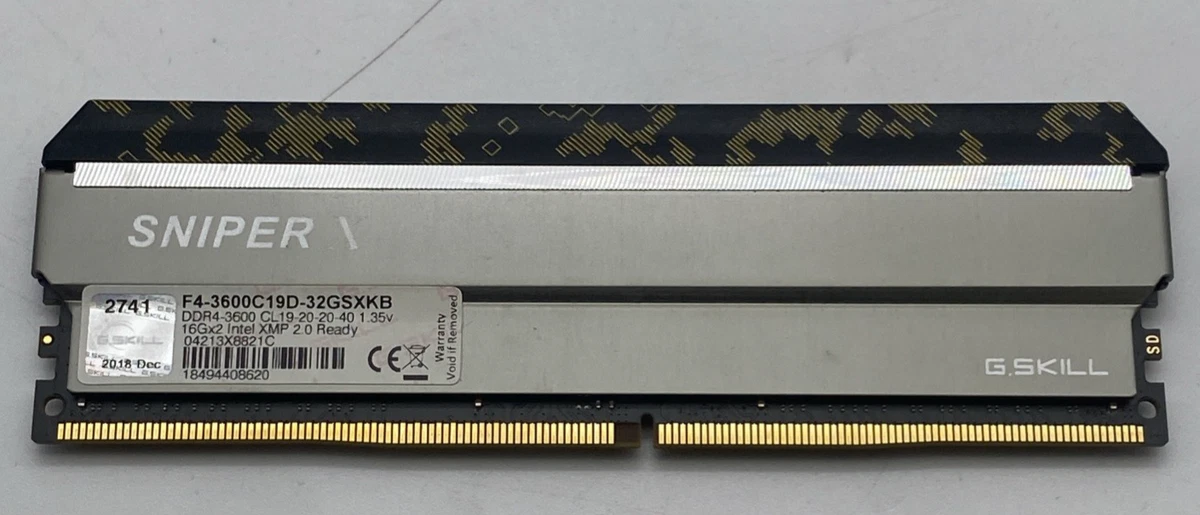【ジャンク品】G.SKILL Sniper X DDR4-3600 8GBx3 G Skill Sniper for sale | eBay