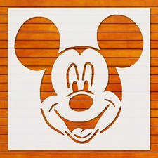 Reusable Mickey Mouse Stencil Template for Wall Art DIY Crafts - StencilAir
