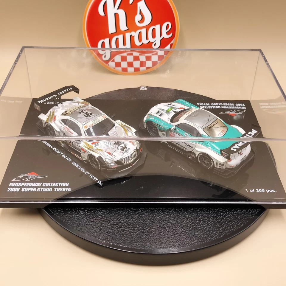 EBBRO 1/43 Fuji Speedway collection 2008 Super GT500 Toyota Petronas SC430 SET - Image 3 of 4