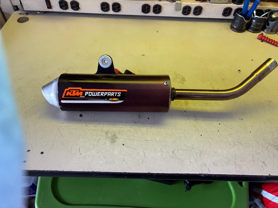 2013 ktm 150sx глушитель (ktm powerparts от fmf) - Изображение 2 из 3