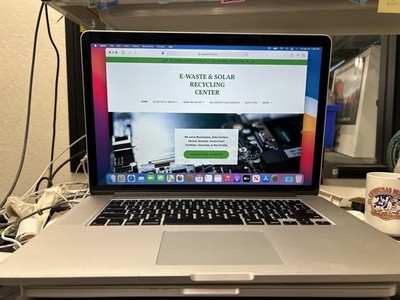 Apple MacBook Pro Retina Mid 2014 15  (i7 4th/2.2GHz/W6gb/500gb SSD/Big Sur)