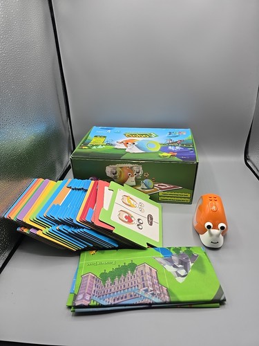 Qobo Coding Robot Pets for Kids Screen-Free 30 Programming Cards NO CHARGER CORD