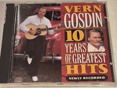 Vern Gosdin 10 Years of Greatest Hits CD