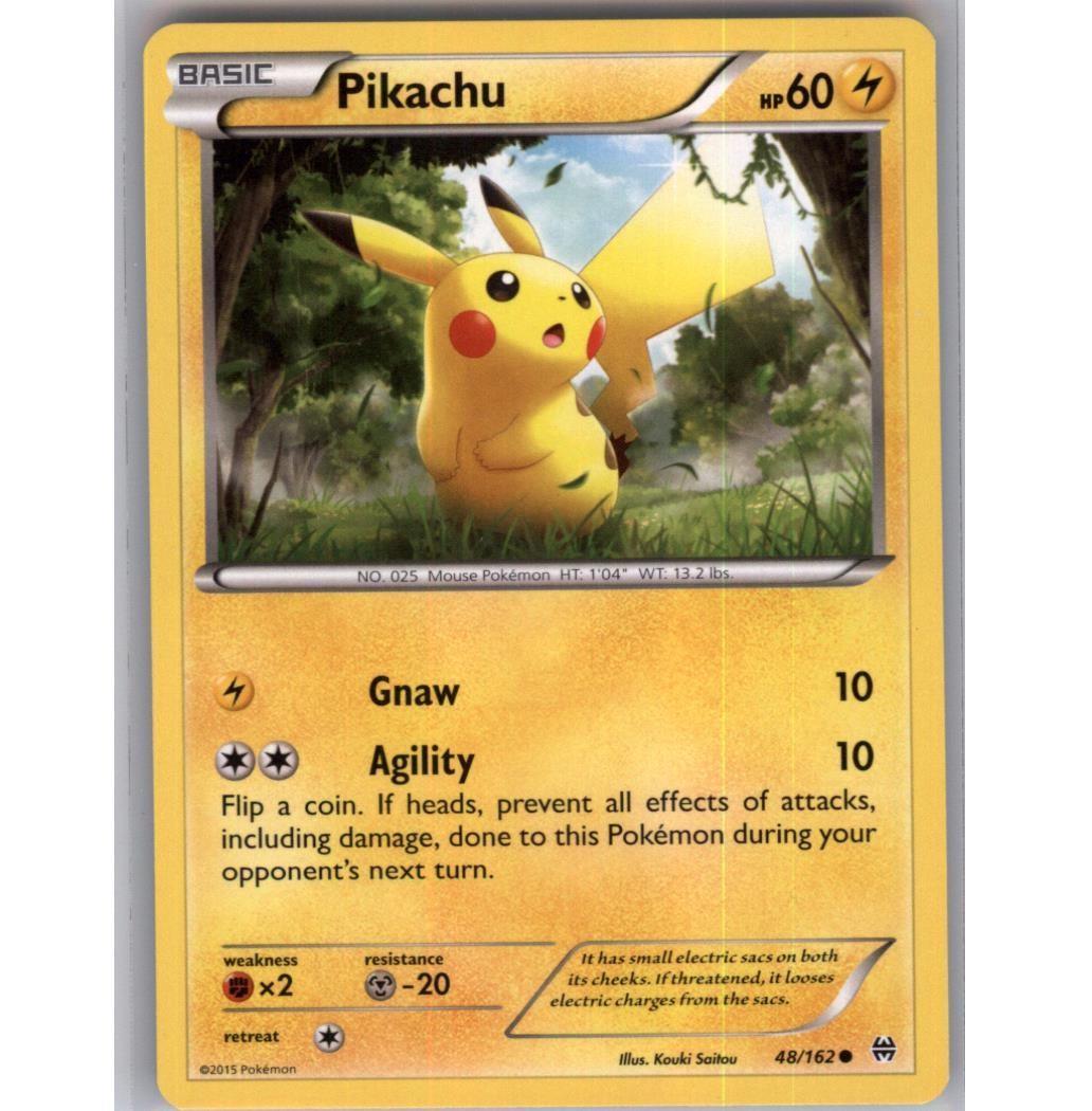 Pikachu Normal Common XY - BREAKthrough 48/162 NM