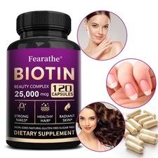 Biotin Collagen Keratin 5000mcg-Promotes Hair Growth,Supports Joint Health