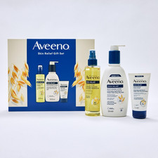 Aveeno Skin Relief Gift Set for Very Dry Skin, Body Oil Spray 200Ml + Moistur...