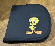 RARE VINTAGE TWEETY BIRD CD HOLDER HOLDS 12 CDS SEND OFFERS