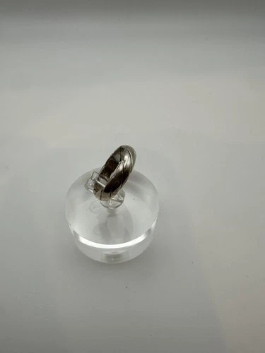 Vintage  Sterling Silver .925 Made in Mexico ROPE LINE BAND - SIZE 5