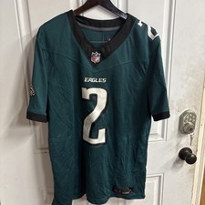 Darius Slay Jr. Autographed Green Custom Football Jersey  Eagles BECKETT