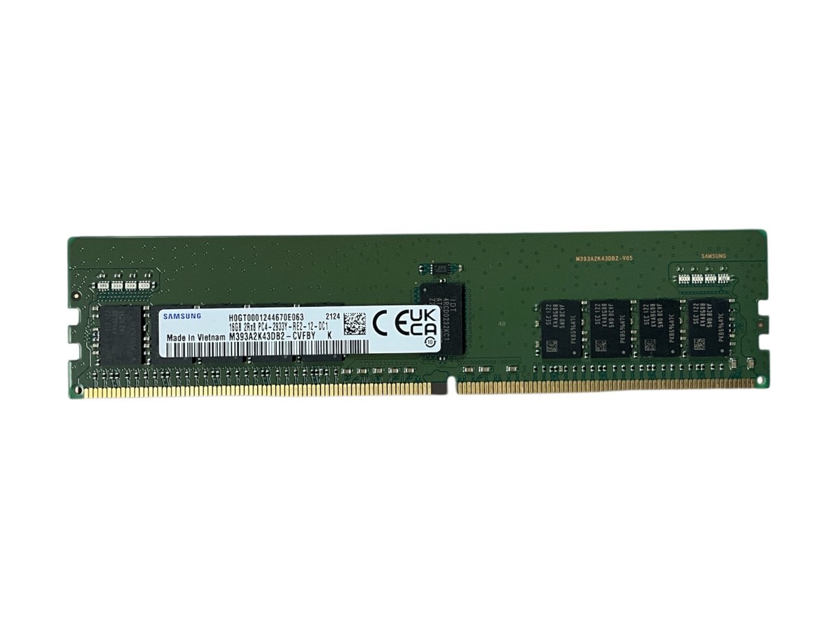 Samsung 16GB DDR4 メモリ 2933MHz Samsung 16GB DDR4 2933 ECC RDIMM PC4-2933Y M393A2K43DB2-CVFBY | eBay