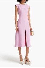 Dolce & Gabbana Wool Crepe Bodycon Midi Dress