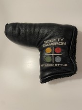 50% OFF! Scotty Cameron Studio Style Black Putter Head Cover