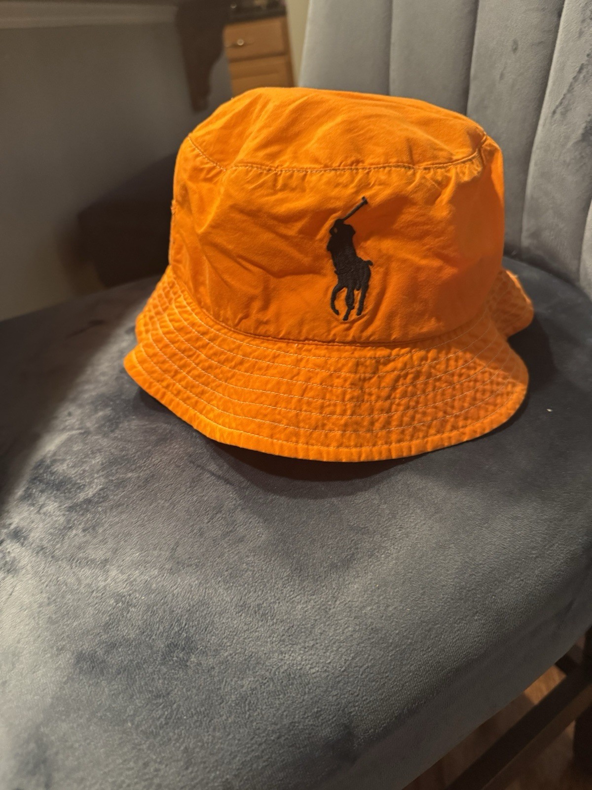 Cappello Polo Ralph Lauren Big Pony Beach Bucket (arancione) taglia L XL